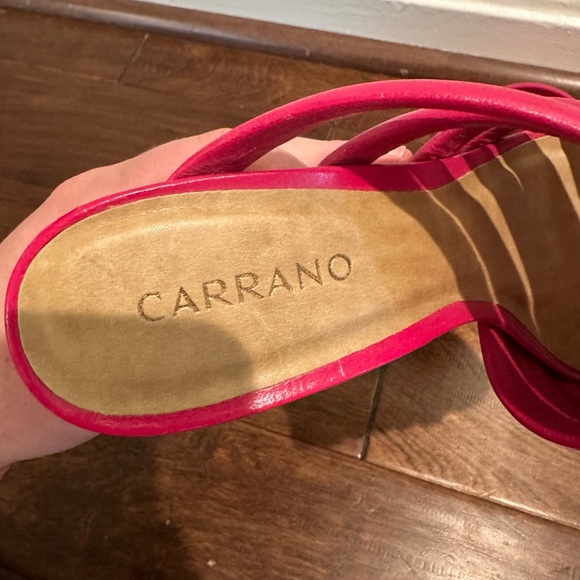 Carrano Pink Block Heel - Picture 3 of 5